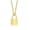 Gold, variant on Stainless Steel Lock Pendant Personality Hip Hop Padlock Necklace Chain Women-silver