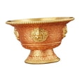 thumbnail image 3 of Tazón de agua budista tibetano Gloria Ornamento decorativo Oro, 3 of 9