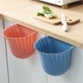 thumbnail image 7 of Wall Mounted Kitchen Trash Bin | Cabinet Door Hanging Waste Basket | Plastic Perforated Design | Space Saving for Bathroom & Sink | 1-Pack, 7 of 7