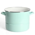 thumbnail image 2 of Martha Stewart Thayer Enamel on Steel 16 QT Steamer Pot W/ SS Insert, 2 of 9