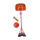 thumbnail image 5 of Aro de baloncesto infantil, soporte de baloncesto, familia para niñas para niños portátiles con bomba de aire ajustable para práctica de patio trasero 165 cm, 5 of 8