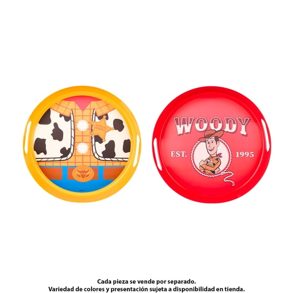 Bandeja Disney Toy Story Redonda con Efecto Lenticular para Servir Alimentos