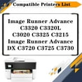 thumbnail image 2 of GPR-53 C-EXV49 Drum Kit Compatible for Canon Image Runner Advance C3320 C3320L C3020 C3325 C3215 Image Runner Advance DX C3720 C3725 C3730 Printers, 2 of 7