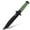 Green, variant on Dispatch 14 Inch Fixed Blade Knives With Nylon Sheath Hunting Knives Set Camping Knife With Glass Breaker