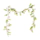 thumbnail image 2 of Simulated Vines With Flowers And Leaves Indoor Ceiling Decoration Vines Flower Strip Air Conditioning Duct Blocking Wrapping Fake Vines, 2 of 6