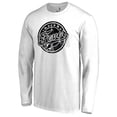 thumbnail image 2 of Men's White Indiana Fever Marble Long Sleeve T-Shirt, 2 of 3