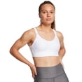 thumbnail image 1 of Sujetador deportivo Under Armour Infinity de impacto medio para mujer, blanco, talla S A-C, 1 of 5