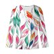 thumbnail image 4 of Blusas de Manga Corta para las Mujeres Casual Color Sólido Botón-Arriba Camiseta, Top de Moda para el Hogar Y el Uso Diario, 4 of 9