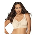 thumbnail image 2 of playtex 18 hour 'easier on' front-close wirefree bra with flex back 48c black, 2 of 2