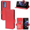thumbnail image 1 of Motorola Edge 20 Pro Case , PU Leather Flip Cover Card Slots Magnetic Closure Wallet Case for Motorola Edge 20 Pro, 1 of 5