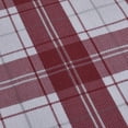 thumbnail image 2 of Mellanni 4 Piece Bed Sheet Set Heavyweight Flannel Deep Pocket, California King, Burgundy Plaid, 2 of 7