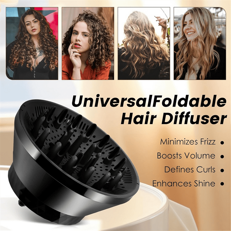 Hair Dryer Diffuser Universal Hair Diffuser Attachment for Fine