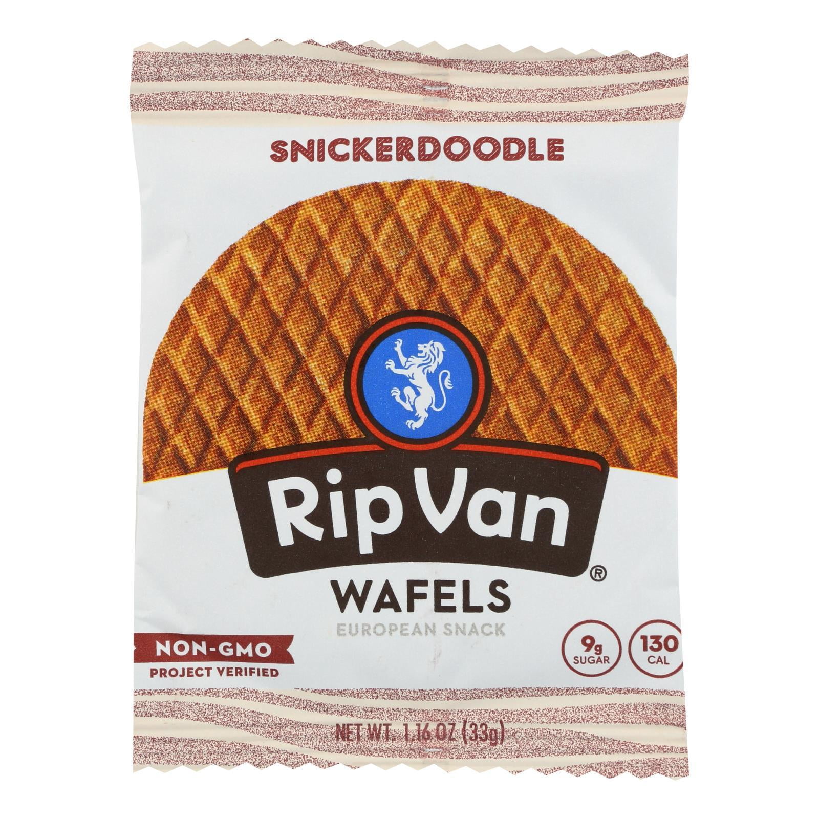 (Price/case)Rip Vanilla Wafels - Wafel Snickerdoodle Singl - Case of 12 - 1.16 OZ