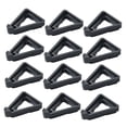 thumbnail image 4 of 12 Pieces Plant Pot Feet Flower Pot Riser Shelf Planter rack, Invisible Triangle S Black, 4 of 8