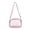 Pink, variant on Clear Bag Stadium Approved, Transparent Crossbody Purse Adjustable Shoulder Strap