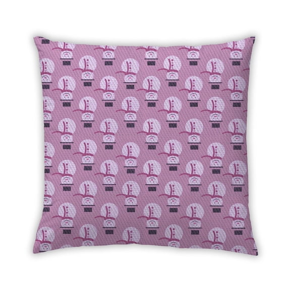 Ahgly Company Indoor Square Contemporary Throw Pillow, 18 inch by 18 inch