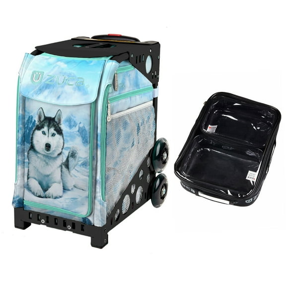 Zuca 18" Sport Bag - Husky with One Large and Two Mini Utility Pouch (Black Frame)