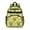 Yellow Lemon Fruits, variant on Small Yellow Lemon Fruits GreenLeaves Pattern Backpack for School,Cute School Bag,Schoolbag with Adjustable Shoulder Straps & Padded Back,15.25"x11.5"x5.25"