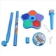thumbnail image 1 of Micrófono para Niños con Soporte de Luz, Micrófono de Ajustable, Juguetes Educativos para Entrenamiento Cerebral, Regalo de Cumpleaños, Azul, 1 of 5