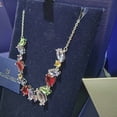 thumbnail image 2 of COLLAR SWAROVSKI CRISTALES GEMA MULTI COLOR MEDIO + ACCESORIOS, 2 of 6