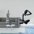 thumbnail image 2 of Estatua de Guan Yin,Estatua de Guan Yin para decoración del hogar.,Figura de escritorio,Escultura abstracta de pensador para decoración de oficina y hogar.,Figura decorativa de, 2 of 8