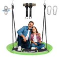 thumbnail image 1 of Hishine - Platillo de árbol de 43 pulgadas para niños, giratorio de 360° impermeable con giro girato multicolor, 1 of 9