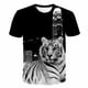 thumbnail image 1 of Camiseta de tigre para niños, camisetas geniales de animales para niños y niñas, camisetas de dibujos animados para niños y bebés, ropa 3T Gao Jinjia LED, 1 of 2