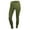Army, variant on Leggings for Women | Comfy Cotton Leggings w/ Elastic Comfort Waist -Mato & Hash
