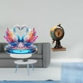 thumbnail image 2 of Escultura De Cisne Acrílico Para Centro De Mesa Y Globo Terráqueo, Estatua Moderna, Reloj De Escritorio, Adorno Artesanal Para Oficina, Estante, Decoración De Gabinete, 2 of 8