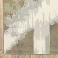 thumbnail image 6 of 2' X 8' Sage Grey And Brown Abstract Power Loom Stain Resistant Runner Rug, 6 of 10