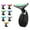 Black, variant on YSGFHGJW Neck Massager,Fade Neck Lines Lift And Tighten Wrinkles Beauty Instrument 7 Color Light Rejuvenation Face And Neck Care Instrument