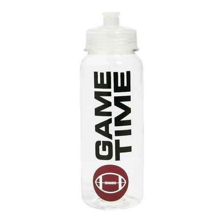 Fun Express Football BPA-Free Plastic Water Bottles - 12 Count