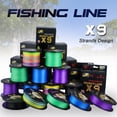 thumbnail image 1 of Sougayilang Braided Fishing Line 9 Strands Incredible Super Strong 97lbs Drag Max PE Fishing Wire, 1 of 6