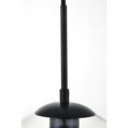 thumbnail image 5 of Baxter 1 Light Black Pendant With Clear Glass, 5 of 7
