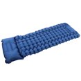 thumbnail image 4 of Almohadillas autoinflables portátiles, colchoneta autoinflable ligera para acampar y dormir con almohada para senderismo al aire libre, mochilero, azul, 4 of 10
