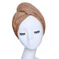 thumbnail image 3 of Turbante de microfibra para secar el cabello, toalla ultra absorbente y suave para un secado rápido, 3 of 5
