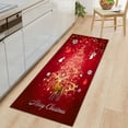 thumbnail image 1 of PENGXIANG CLEARANCE!!Home Decoration Carpet Christmas Rug Non-Slip Rubber Backing Carpet Merry Christmas Mat, 1 of 6