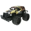 FJ Cruiser Army Camo Cross Country 1:14 Scale Battery Operated Remote Controlled 4WD MH 2.4 GHz Toy RC Truck w/ Remote Control,& Door Opening Action