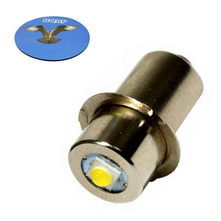 100lm Led - HQRP High Power Upgrade Bulb 3W LED 100LM 7-30V for Milwuakee: #49-81-0090 / #49-81-0012; M12 / M18 / M28 plus HQRP Coaster