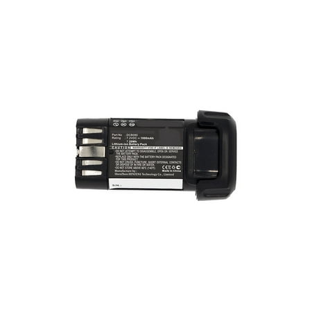 

Synergy Digital Power Tool Battery Compatible with DeWalt DCF680N1 Power Tool (Li-ion 7.2V 1000mAh) Ultra High Capacity Replacement for DeWalt DCB080 Battery