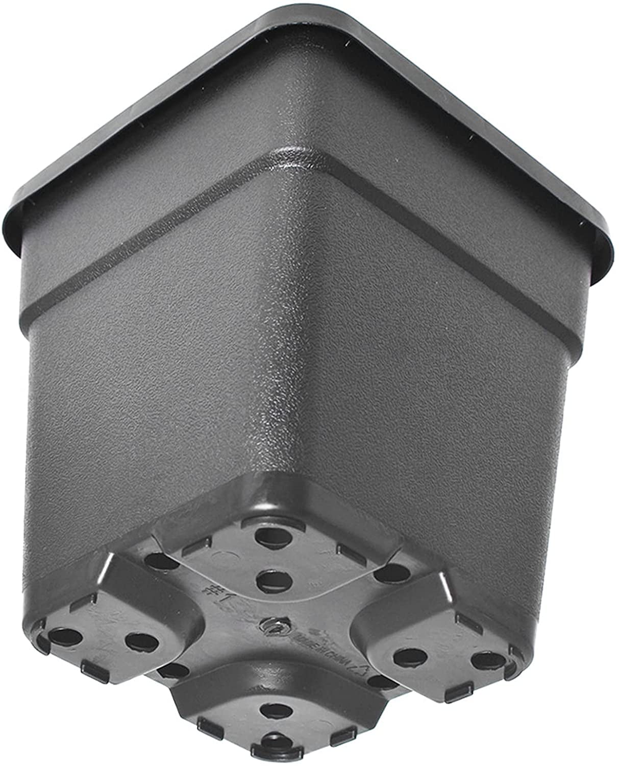 Plant Pots Planters for Outdoor Plants, 10 Packs Plastic Nursery Pots Flower Pots with Drainage Holes, Small Gardening Succulent Pot for Seed Starter, Strawberry, Sunflower, Herb Indoor Plant