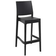 thumbnail image 4 of Siesta Sky Maya Square Bar Set With 2 Barstools With Black Finish ISP1163S-BLA, 4 of 4