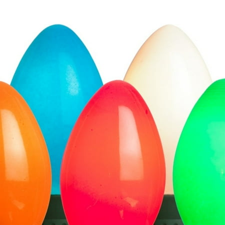C7 Box - Opaque Christmas Bulbs - C7 Size - Box Of 25 Bulbs