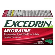 Excedrin Migraine Geltabs for Migraine Headache Relief - 20 Count