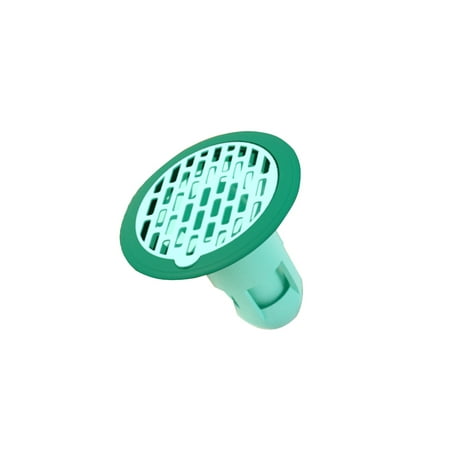 

Deodorant Floor Drain Plastic TPR Cuttable 4 Outfalls 360 Degree Drainage Shower Drain Hair Catcher for Bath Room Washroom Hand Sink Green