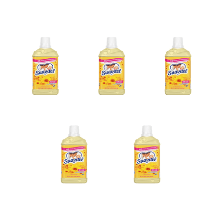 Suavitel Morning Sun Liquid Fabric Softener 28.7 fl oz – 5 Pack
