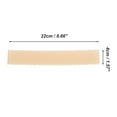 thumbnail image 4 of Unique Bargains 1 Pc Elastic Wig Band Solid Color Wig Grip Band 8.66"x1.57" Flesh, 4 of 6