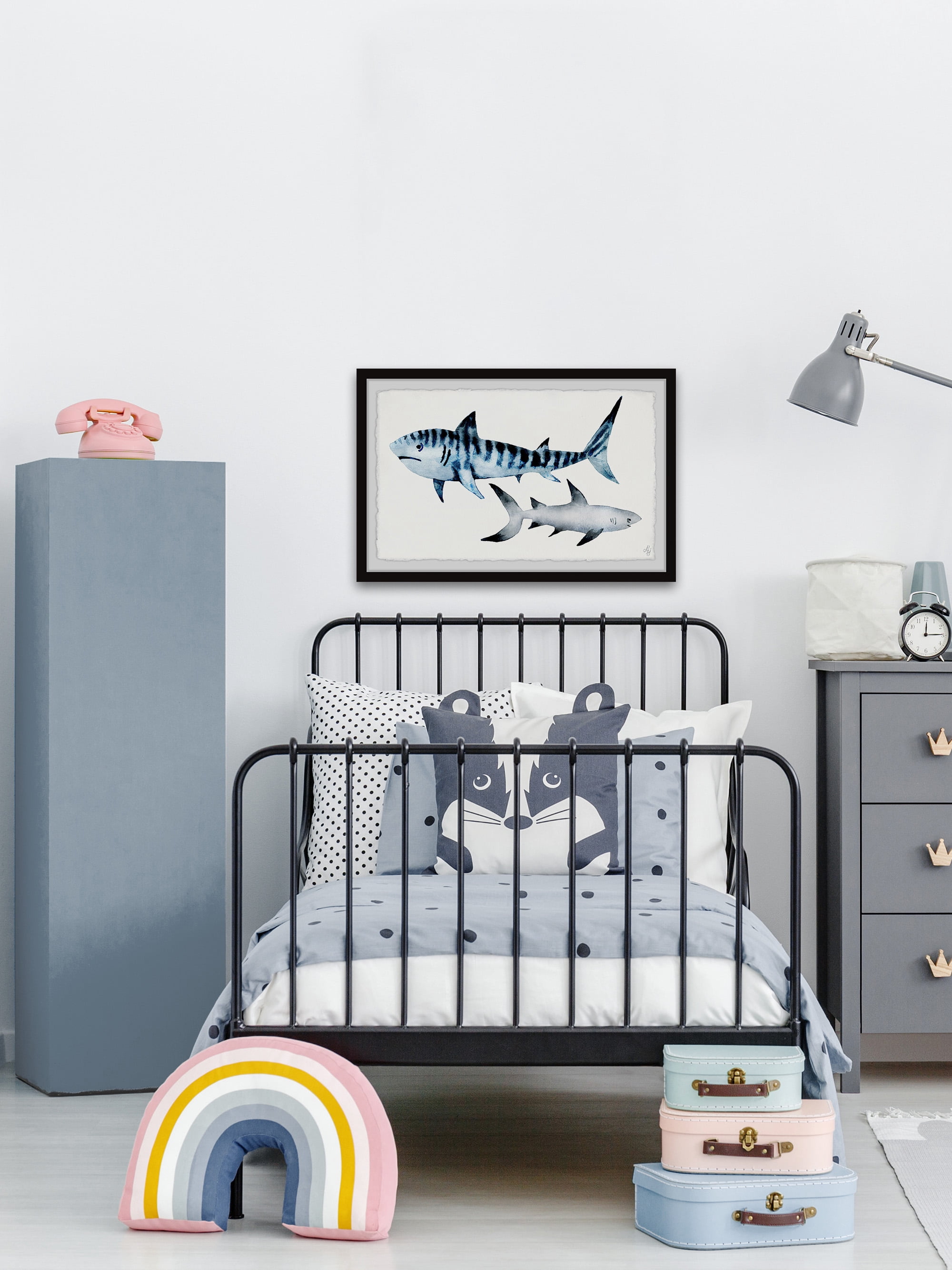 Marmont Hill Sharks Duo Framed Wall Art