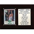 thumbnail image 1 of C&I Collectables 68BIRDST NBA 6"X8" Larry Bird Celtics de Boston Plaque de Statistique de Carrière, 1 of 1