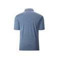 thumbnail image 7 of SPEEDRUN Men's Moisture-Wicking Quick-Dry Golf Polo Shirt Casual Business Short Sleeve Blue Gray M, 7 of 7